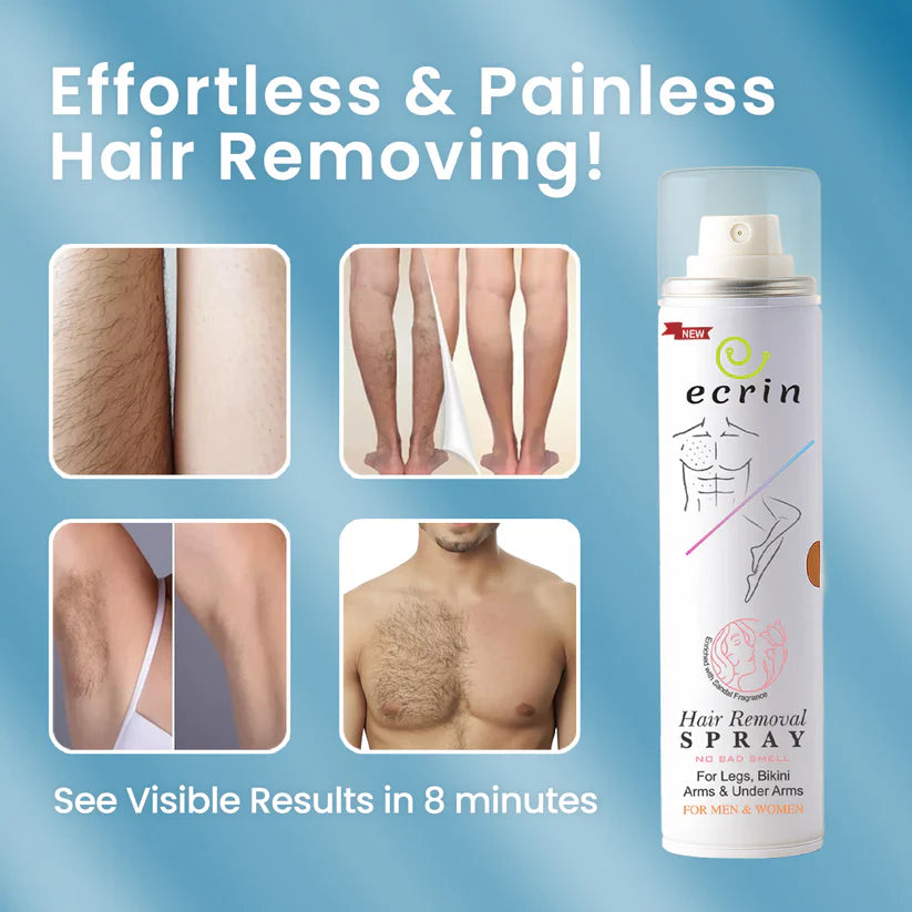 Ecrin Hair Removal Foam Spray - Advance Formula -Free Delivery