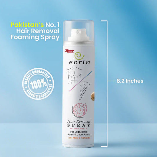 Ecrin Hair Removal Foam Spray - Advance Formula -Free Delivery