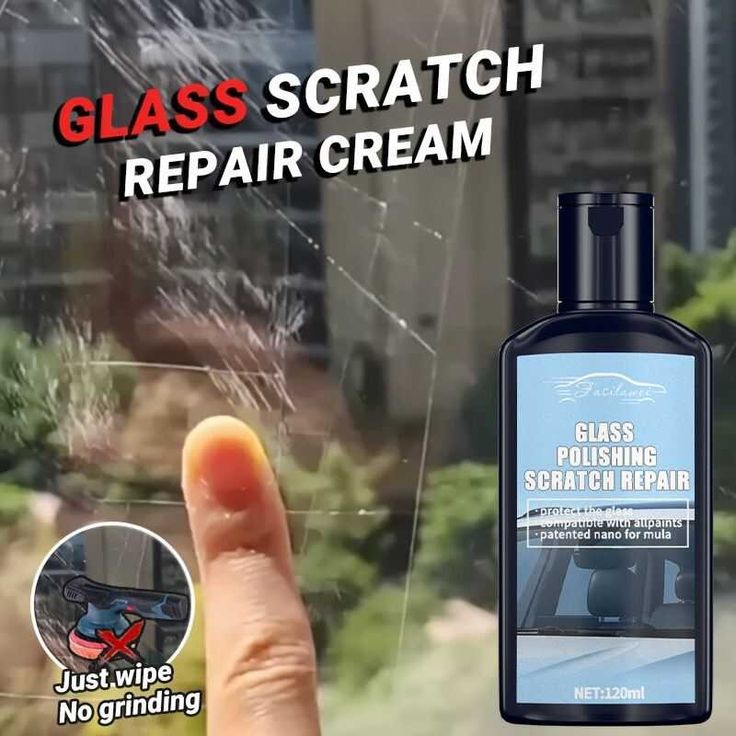 Automotive Glass Crack Nano Repair Fluid Kit