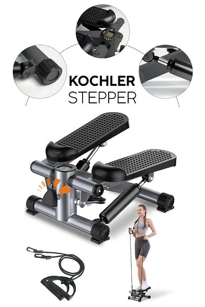 Fitness Stepper Exerciser with Rope - COD